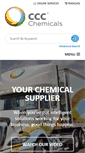 Mobile Screenshot of ccc-chemicals.com